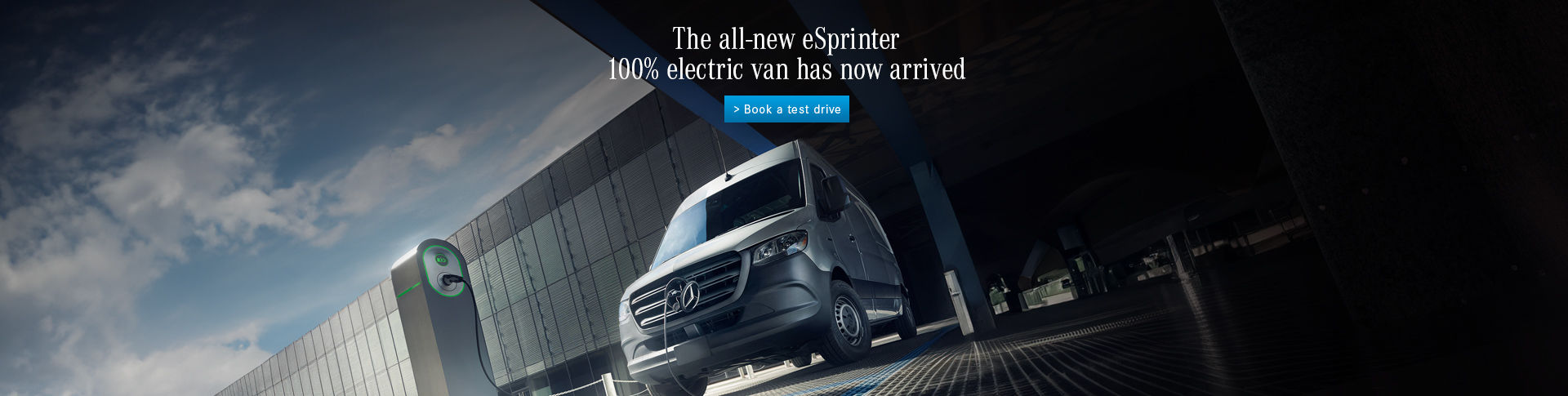The all-new eSprinter 100% electric van has now arrived