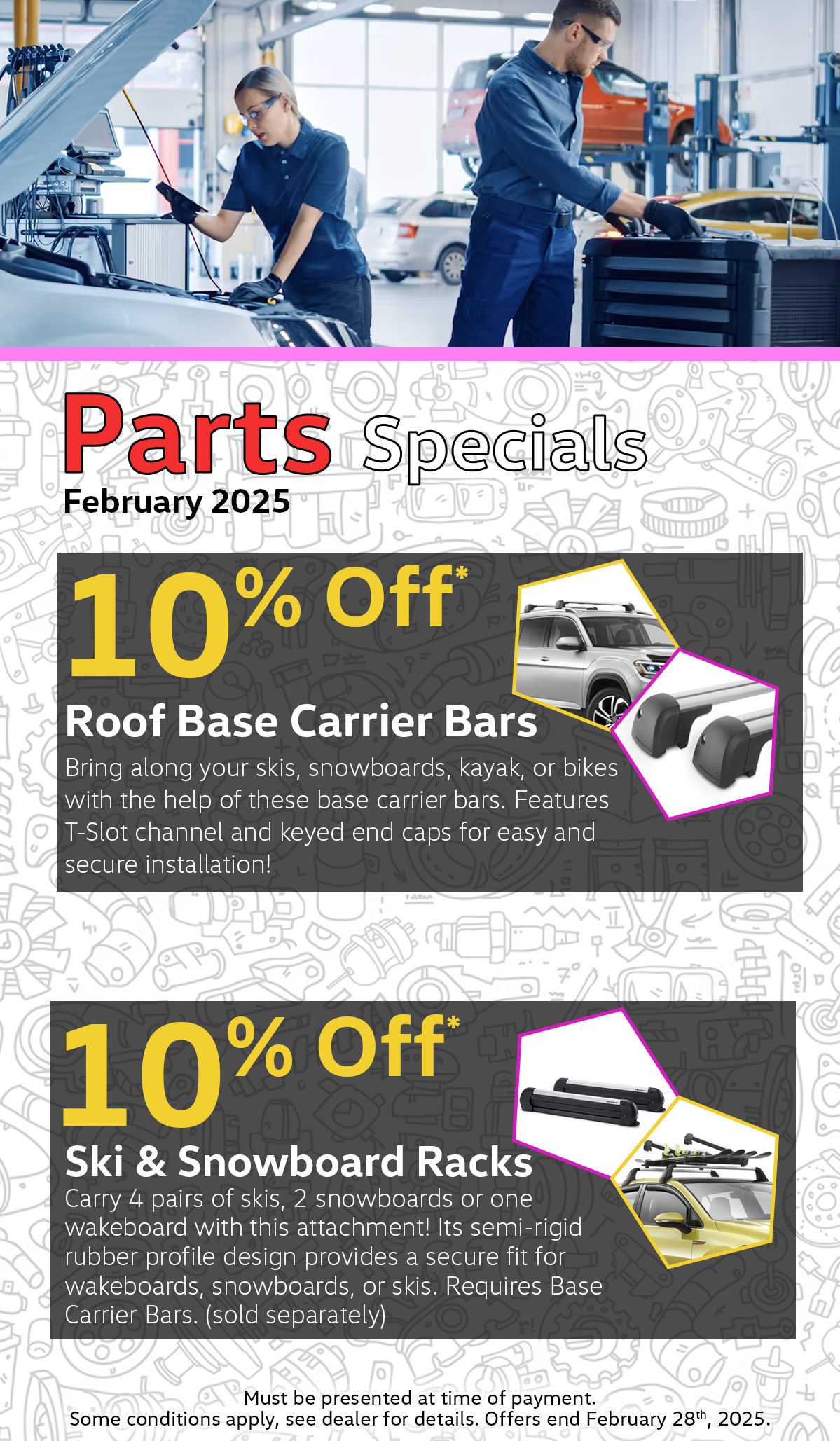 Parts Specials