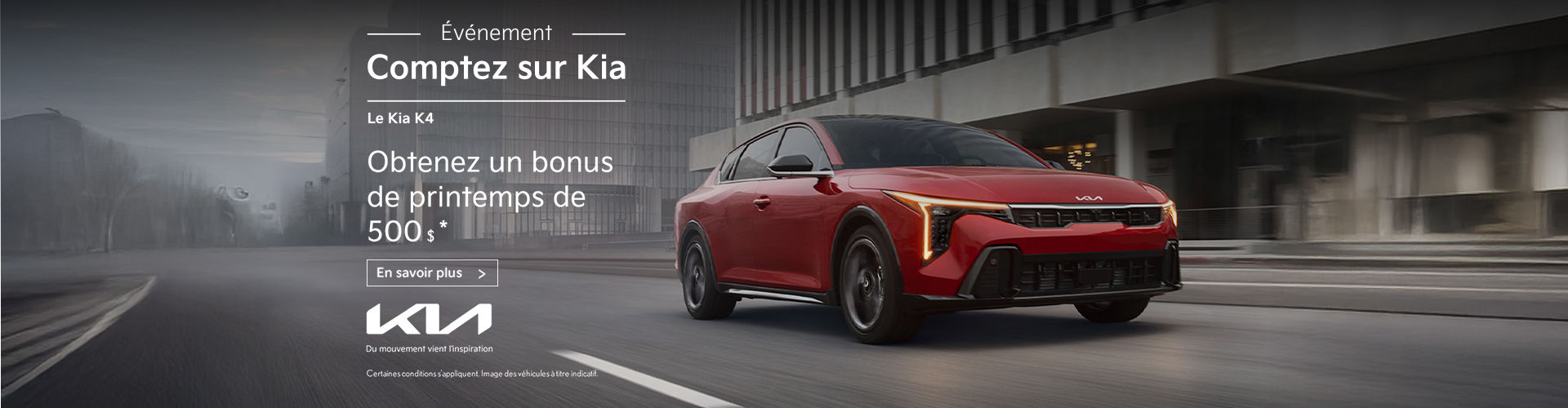 Événement KIA K4 (SI-NAT)