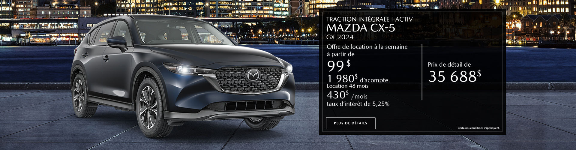 Événement Mazda - CX-5 (SI-QC)