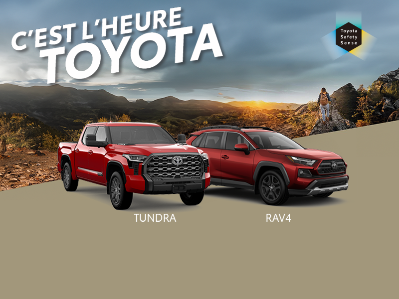 C'est l'heure Toyota!