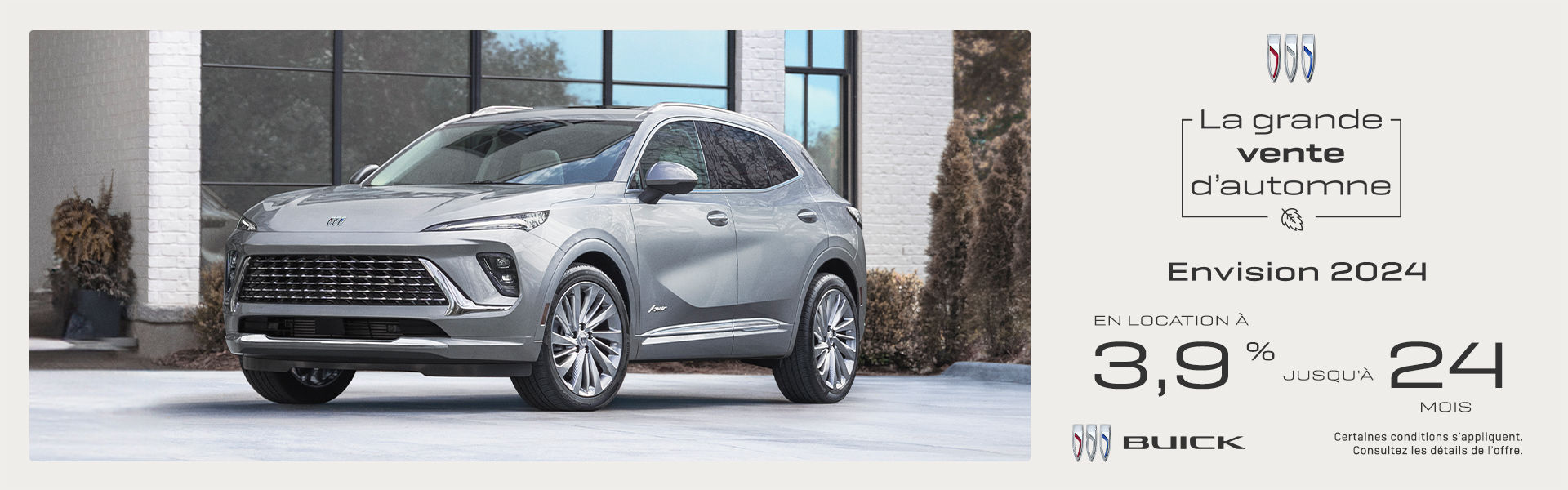 Événement Buick Envision (SI-AT)