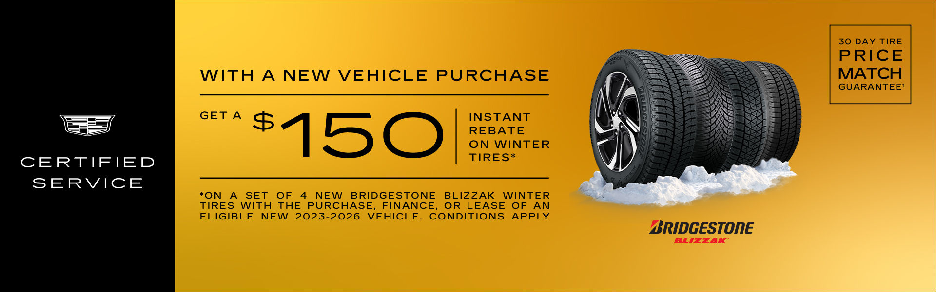 Cadillac Service - Year-Long Tire Rebate (SI-NAT)