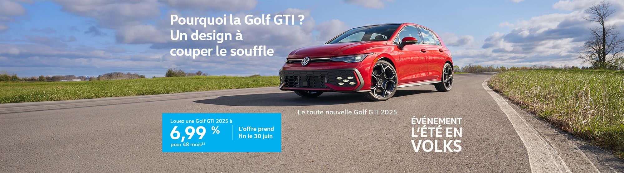 VWCA June2025 Monthly offer - Golf GTI (SI-QC)