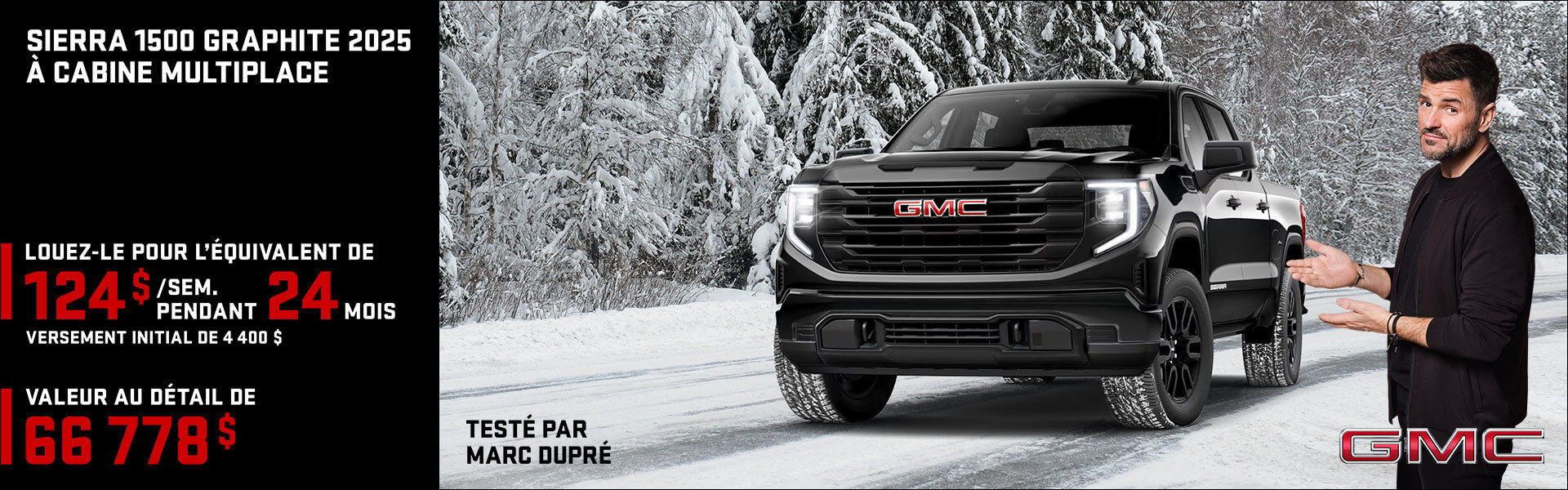 Evènement GMC Sierra Lease (SI-QC)