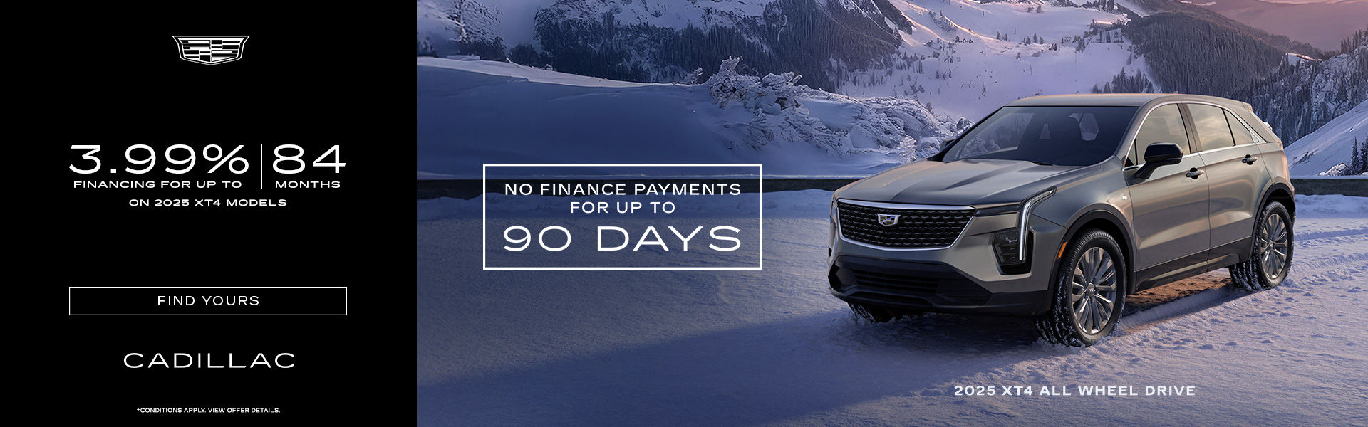 Cadillac Event - XT4 Finance (SI-ON)