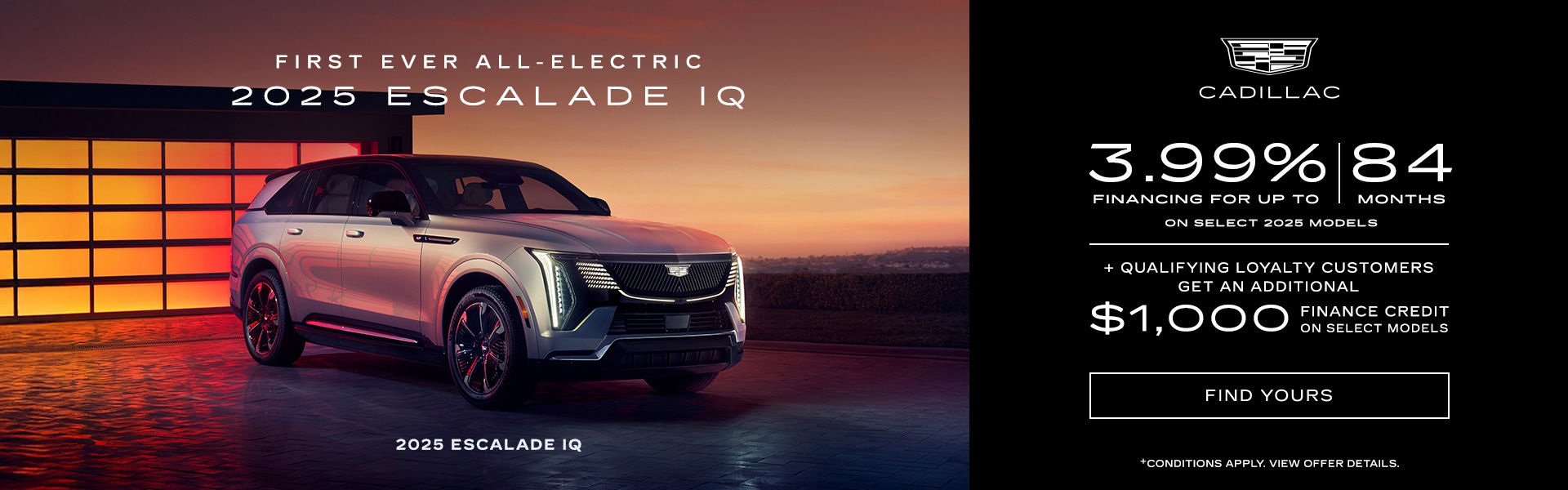 Cadillac - Escalade IQ Finance (SI-AT)