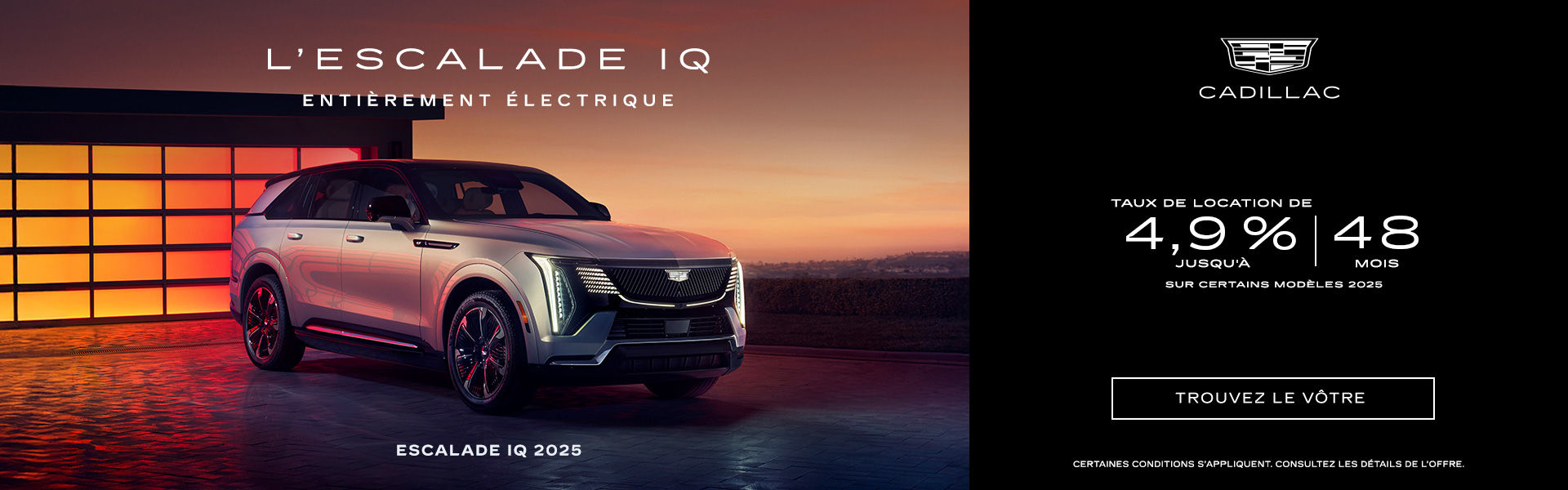 Cadillac - Escalade Location (SI-QC)