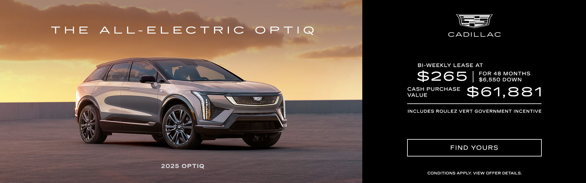 Cadillac - Optiq Lease (SI-QC)