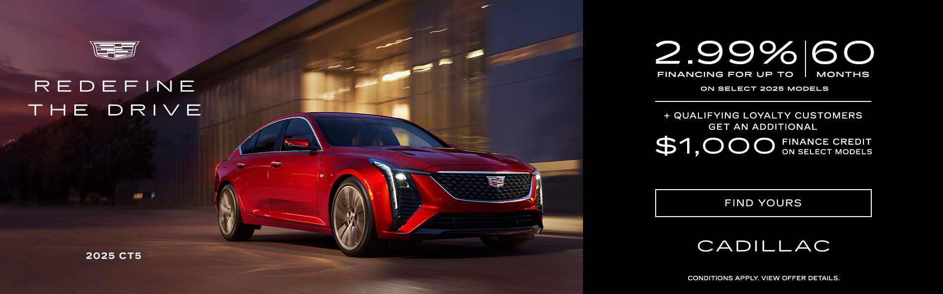 Cadillac - CT5 Finance (SI-ON)