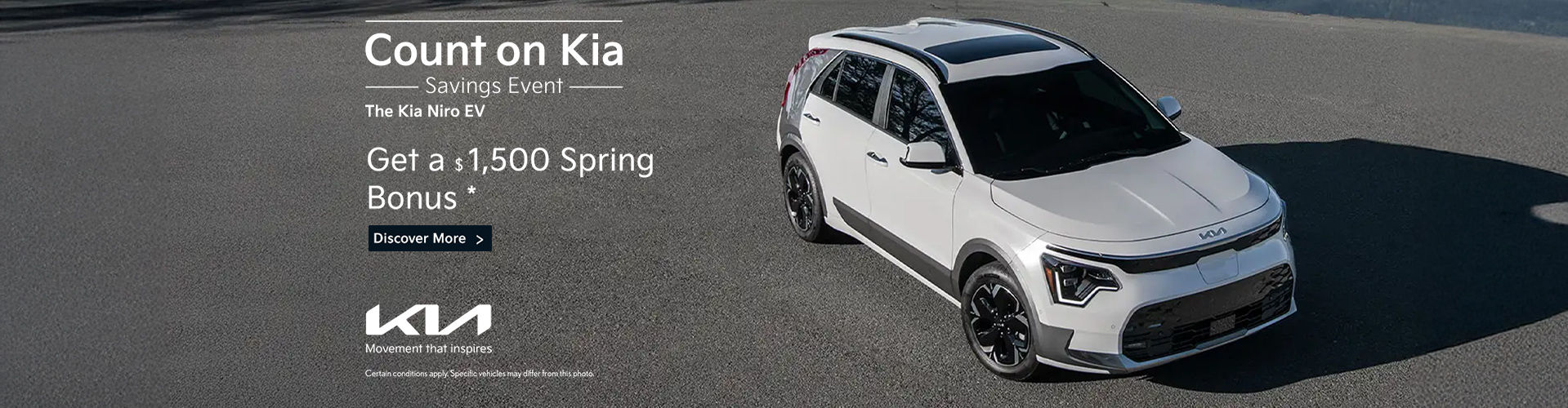 KIA Event Niro (SI-NAT) (not all dealers))