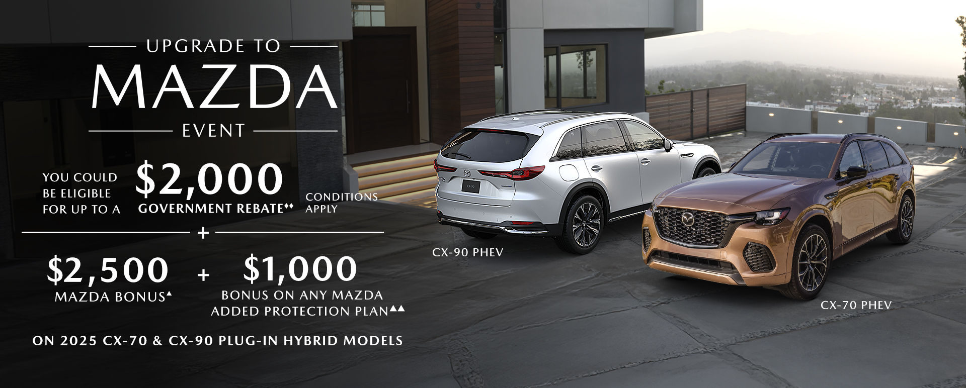Upgrade to Mazda Event (SI-QC)