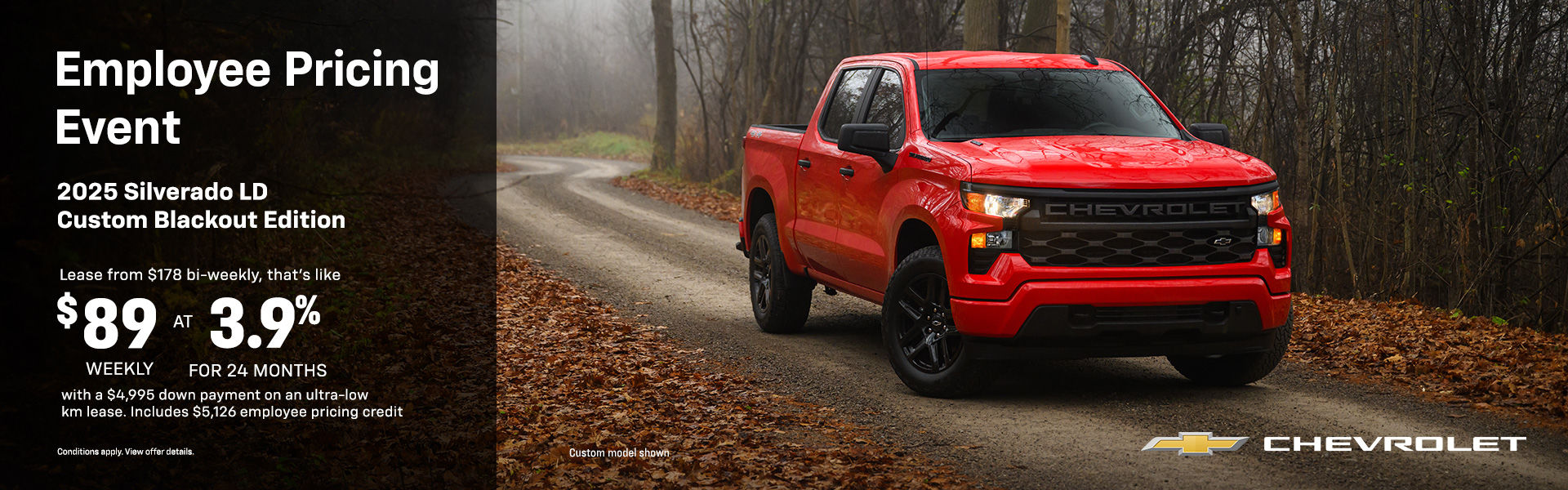 CHEV - Silverado LD Lease (SI-ON)