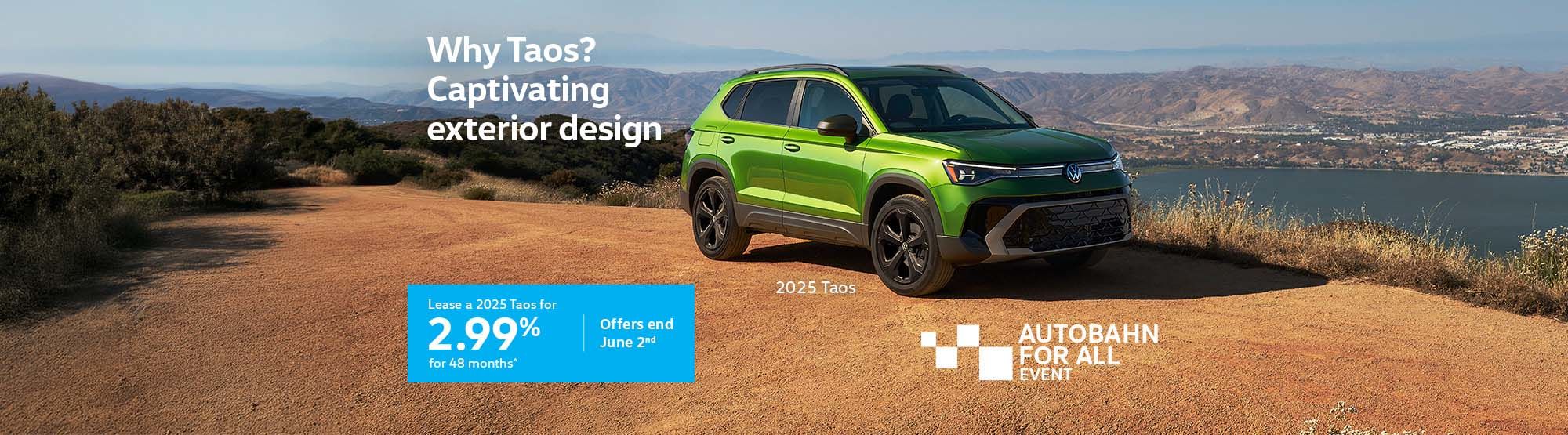 VWCA May2025 Monthly offer - Taos (SI-ROC)