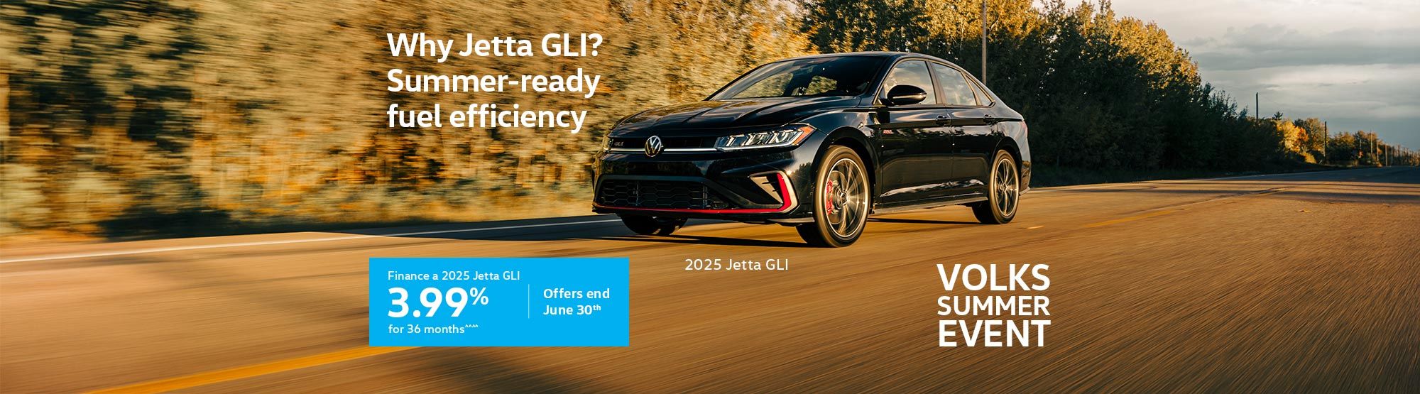 VWCA JUNE2025 Monthly offer - JETTA GLI (SI-ROC)