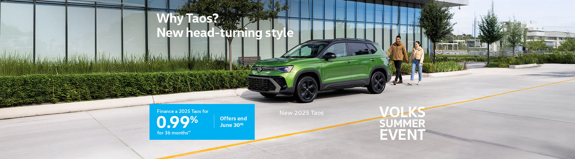 VWCA JUNE2025 Monthly offer -  TAOS (SI-ROC)
