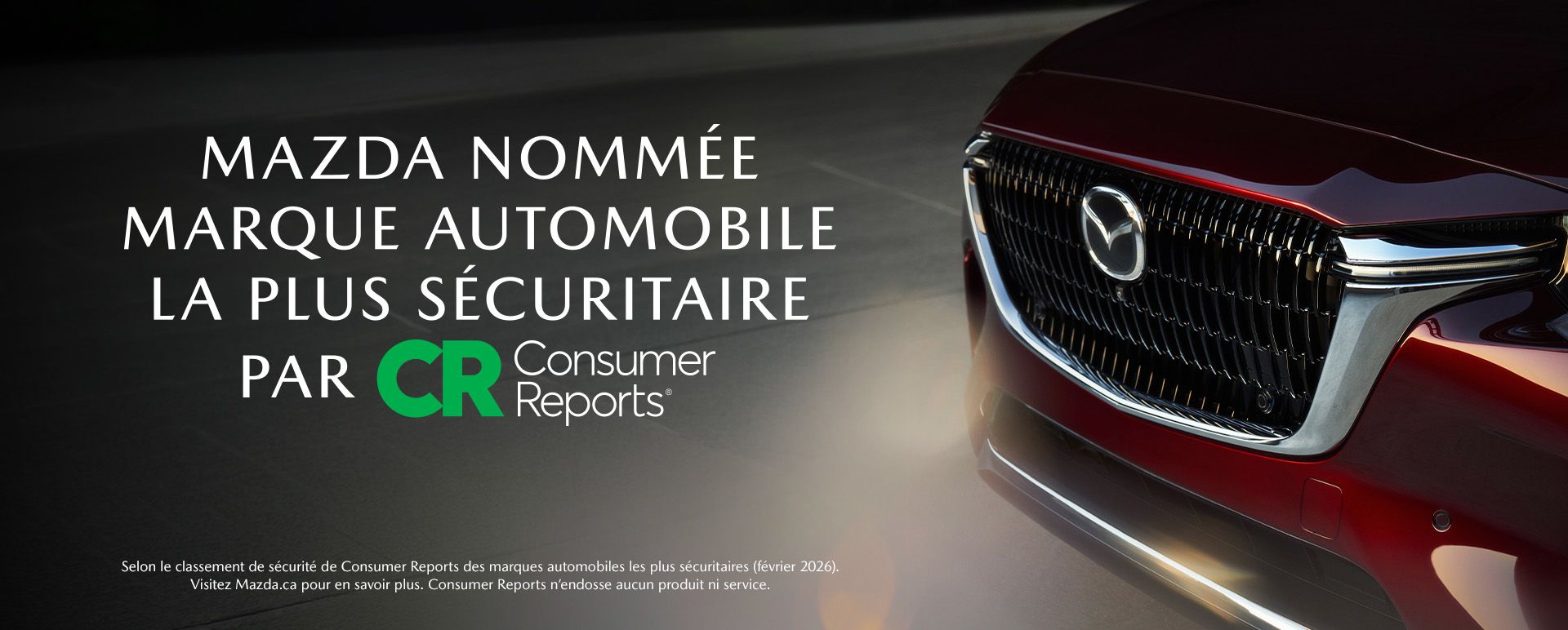 Mazda - Programme de sécurité Mazda(SI-QC) Mazda - Programme de sécurité Mazda(SI-QC)
