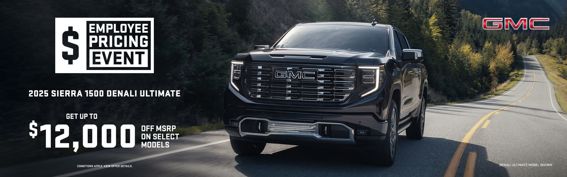 GMC - Sierra 1500 Denali Ultimate Cash (SI-ON)