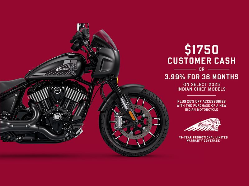 MY25 Chief Customer Cash Or Financing