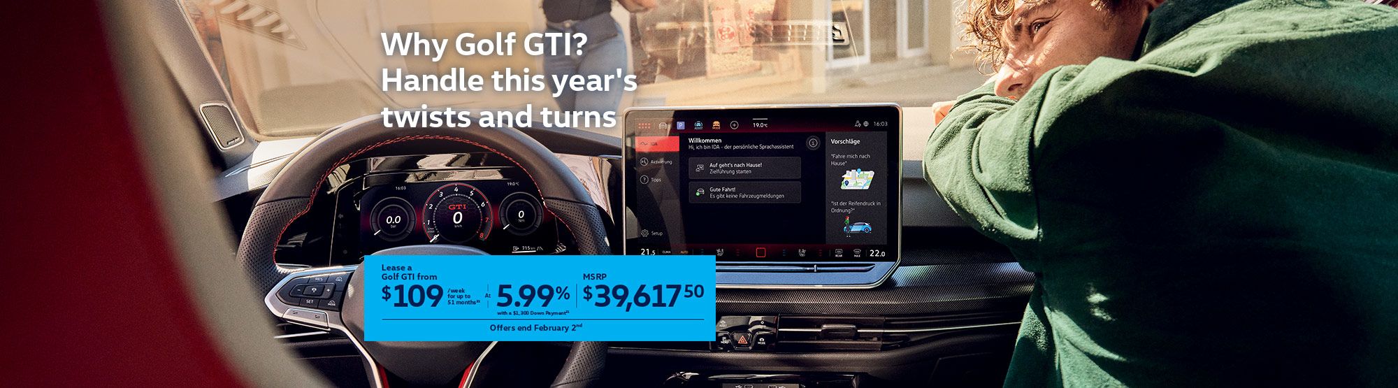 VWCA JANUARY2026 Monthly offer - Golf GTI (SI-QC)