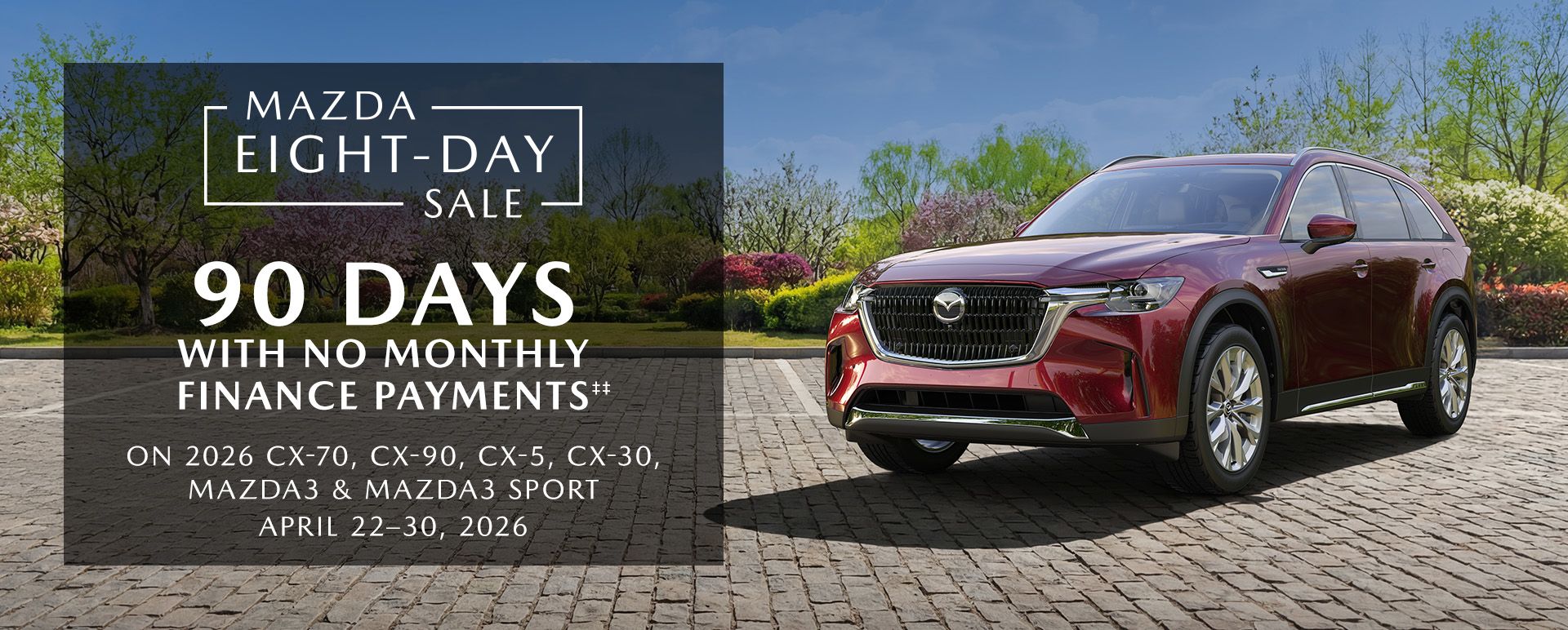 Mazda Eight-Day Sale