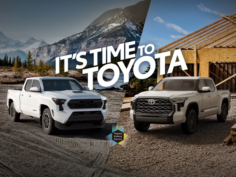 It's Time to Toyota