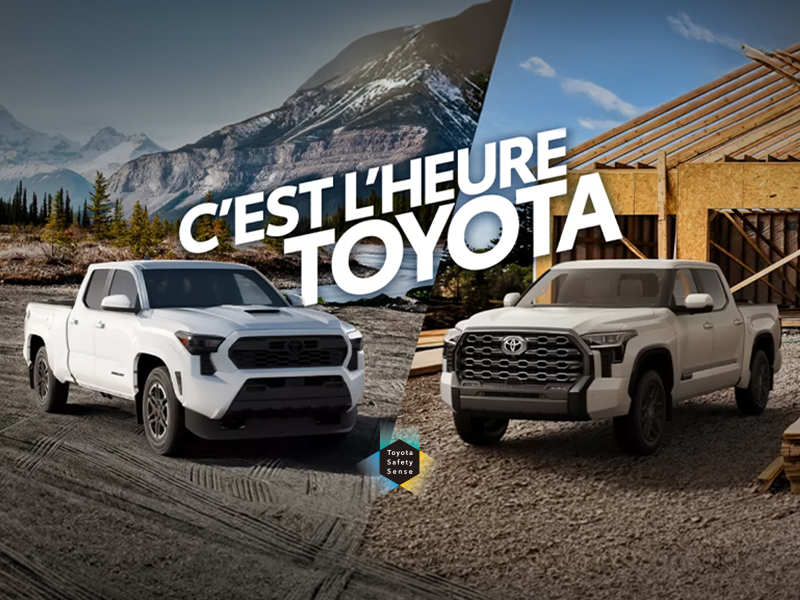 C'est l'heure Toyota