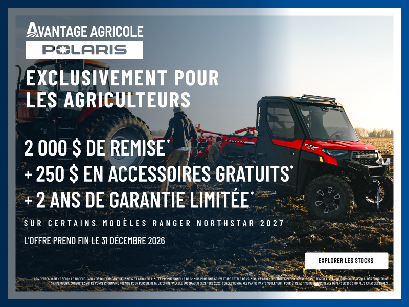 Avantage AG Offre pour agriculteurs