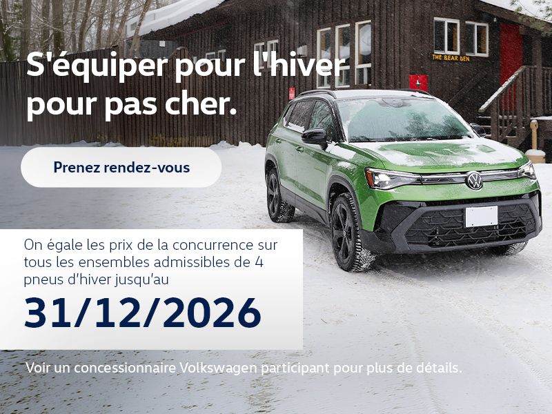 Changement pour des pneus hiver