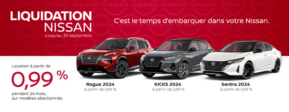 Événement Liquidation Nissan(SI-QC)