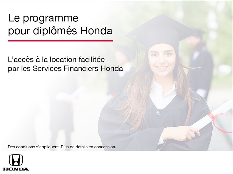 Le programme pour diplômés Honda