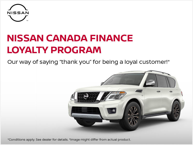 Nissan Canada Finance Loyalty Program