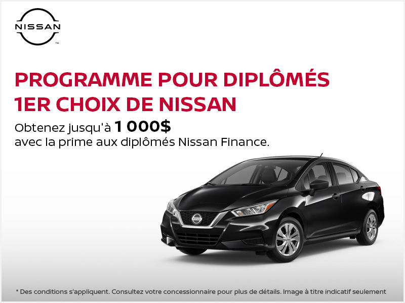Programme pour Diplômés 1er Choix de Nissan