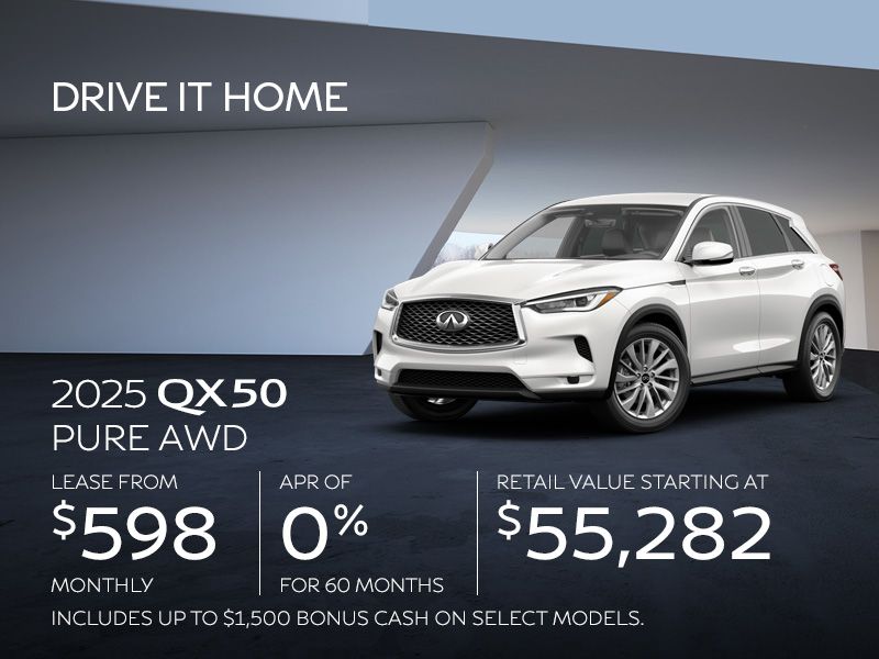 New INFINITI QX50 deals in Montreal
