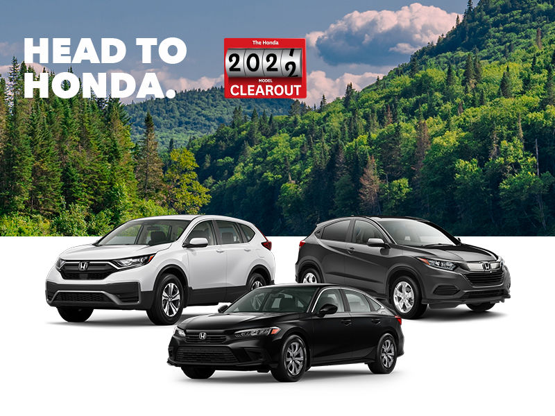 The Honda 2021 model clearout