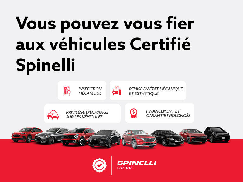 Véhicules d'occasion Certifiés Spinelli