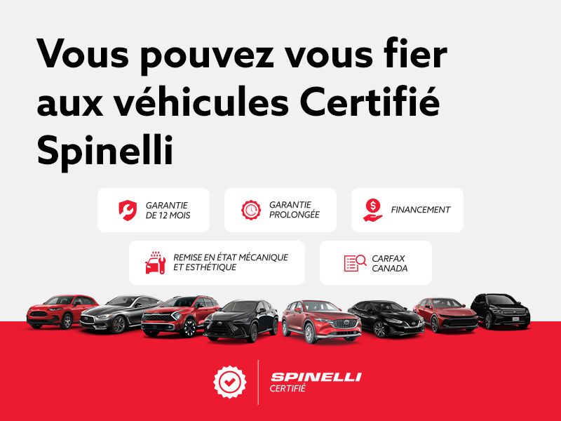 Véhicules d'occasion Certifiés Spinelli