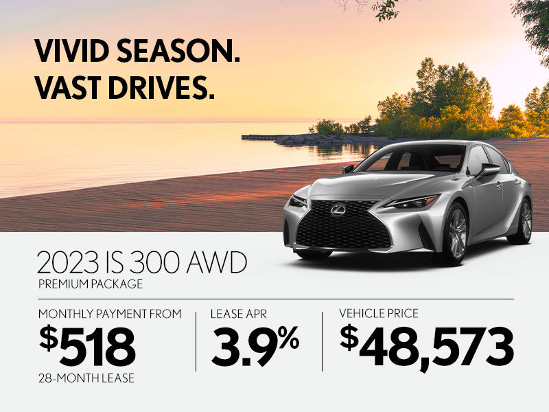 Spinelli Lexus Pointe-Claire | New Lexus IS Promotions in Montreal