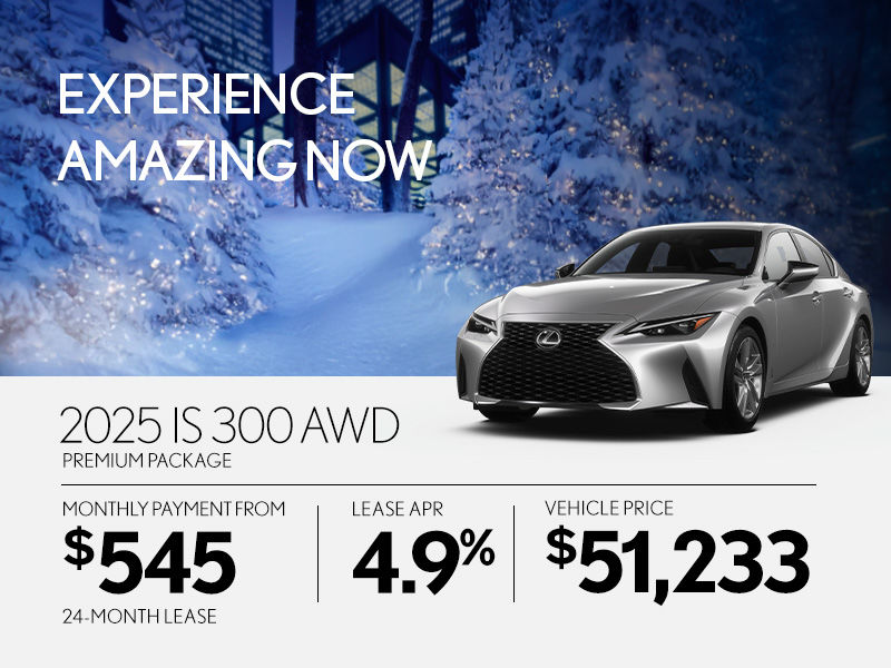 New Lexus IS Promotions in Montreal