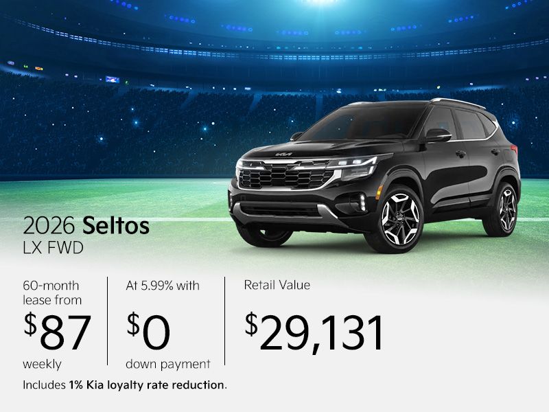 New Kia Seltos promotions in Montreal