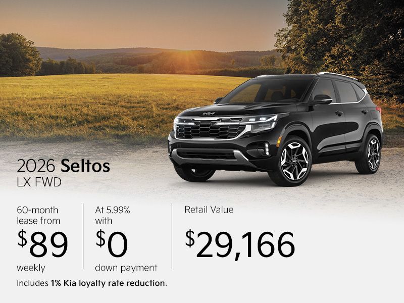 New Kia Seltos promotions in Montreal