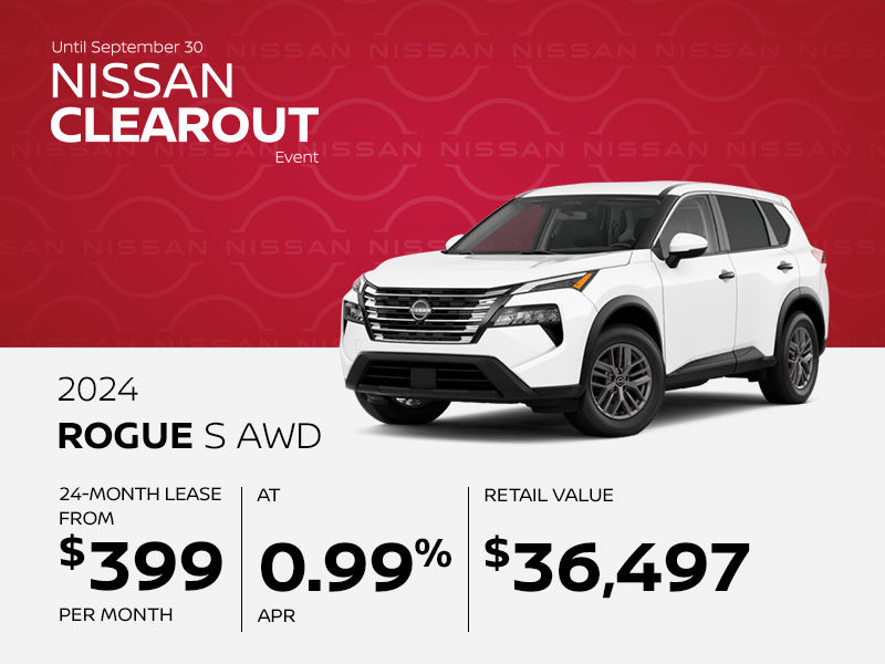 New Nissan Rogue Offers in Montreal