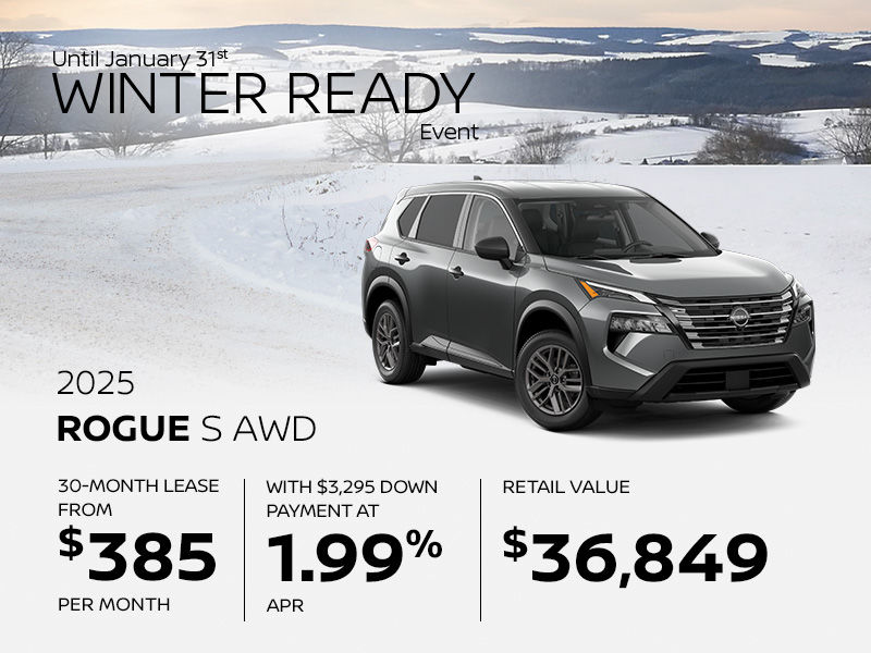 New Nissan Rogue Offers in Montreal