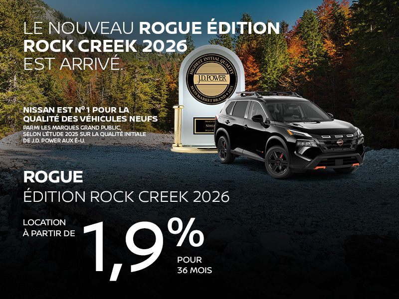 Nissan Rogue neuf en promotion  Montral