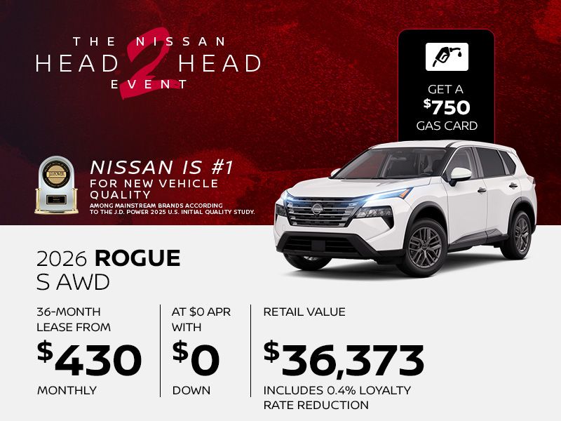 New Nissan Rogue Offers in Montreal