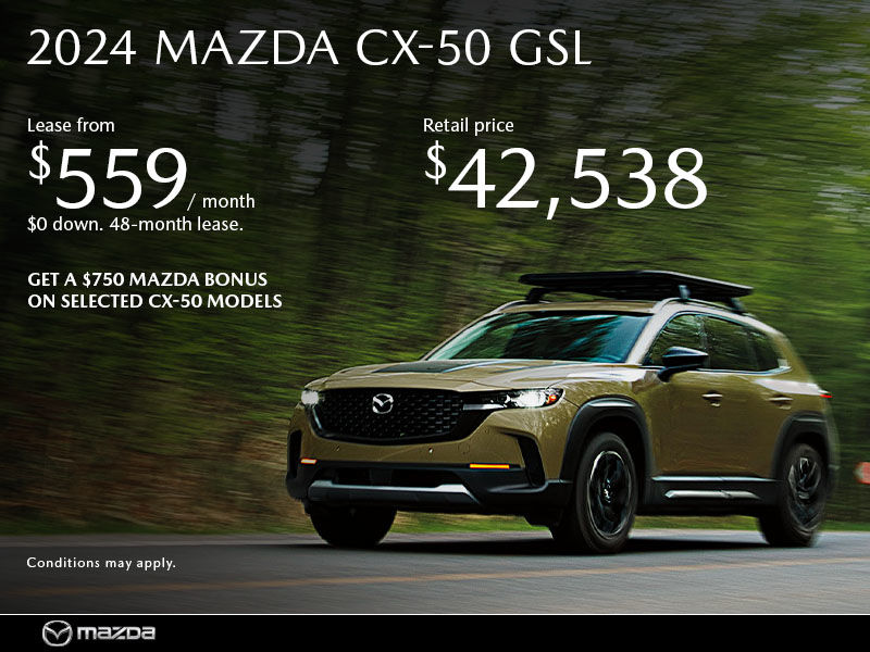 New Mazda CX-50 Deals in Montreal