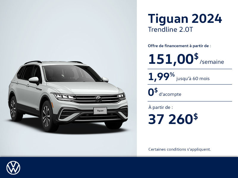 Procurez-vous le Tiguan 2024