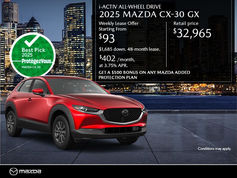 New Mazda CX-30 Deals in Montreal