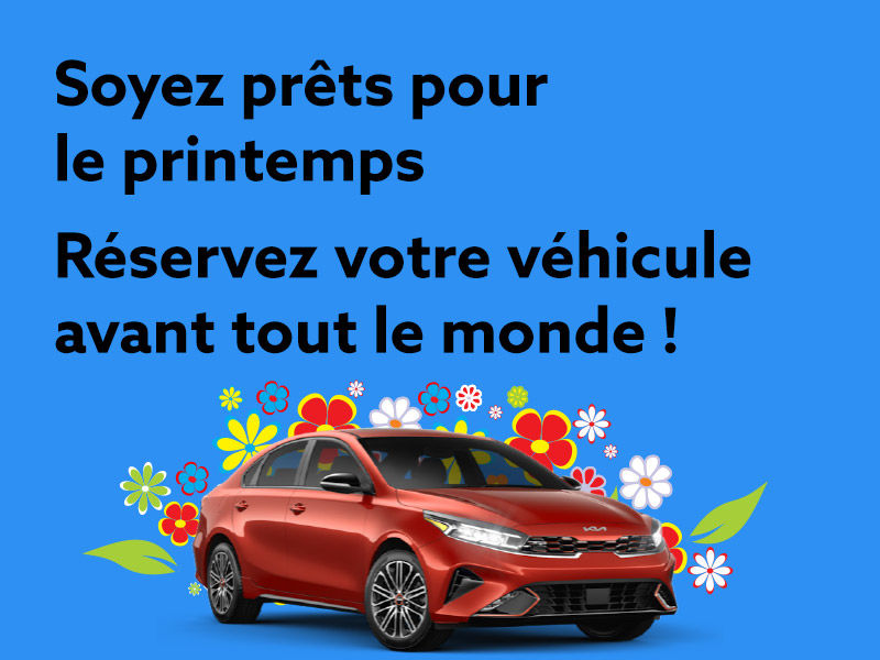 Soyez prêts pour le printemps