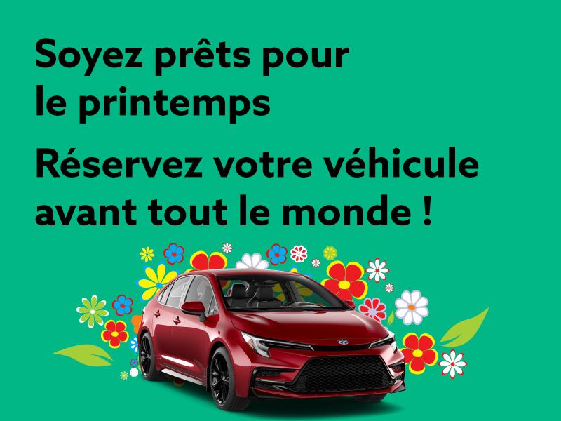 Soyez prêts pour le printemps